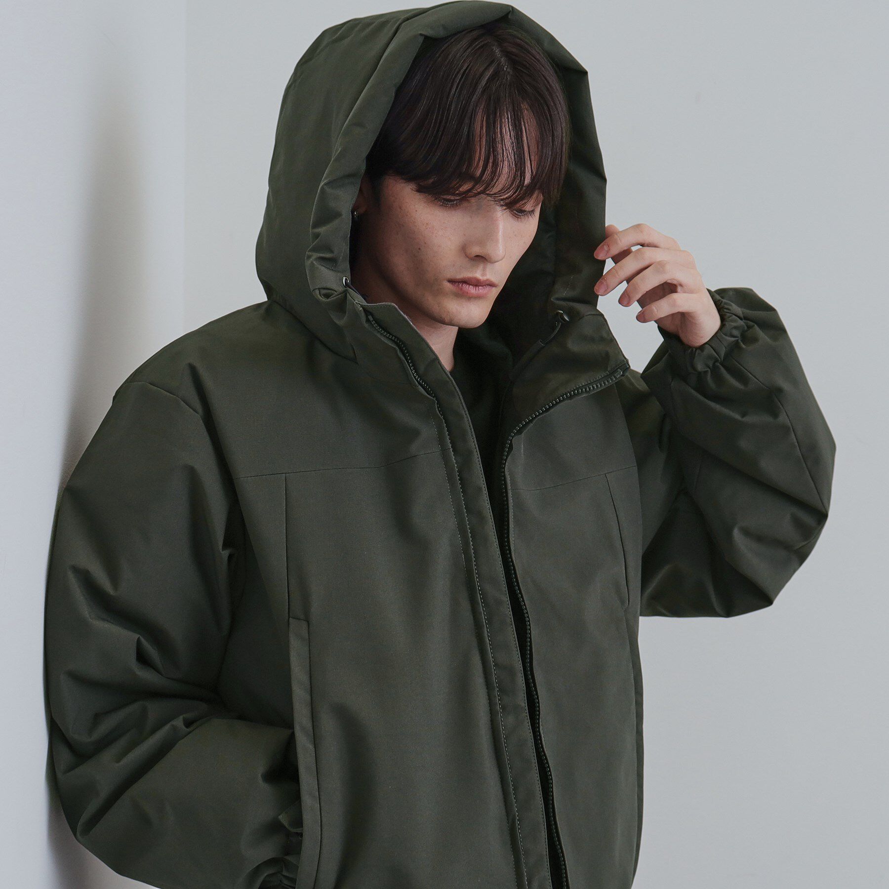 tk.TAKEO KIKUCHI「【撥水】フーデットインシュレーションブルゾン」|ブルゾン・スタジャン|