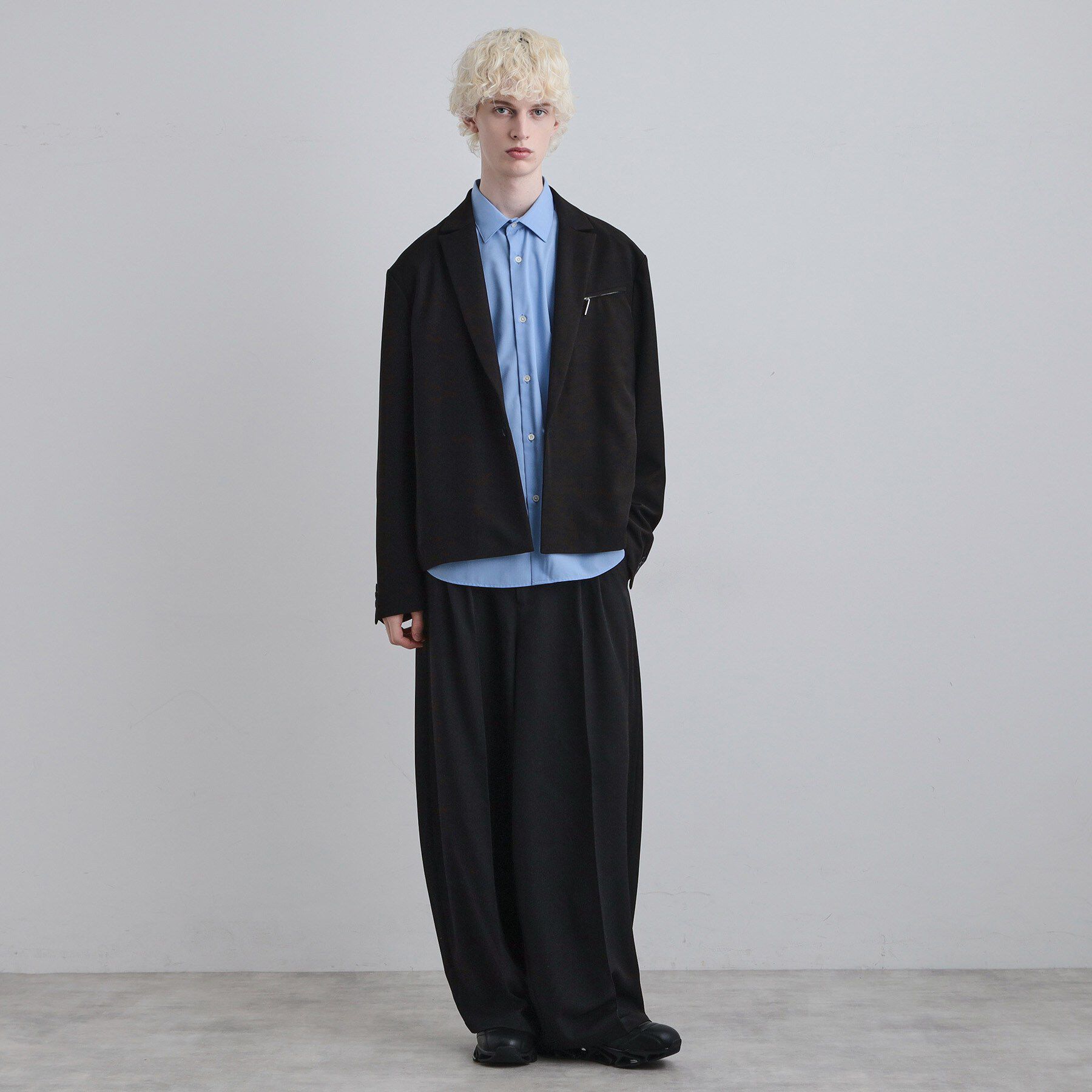 tk.TAKEO KIKUCHI「【セットアップ対応】クロップドジャケット」|テーラードジャケット|