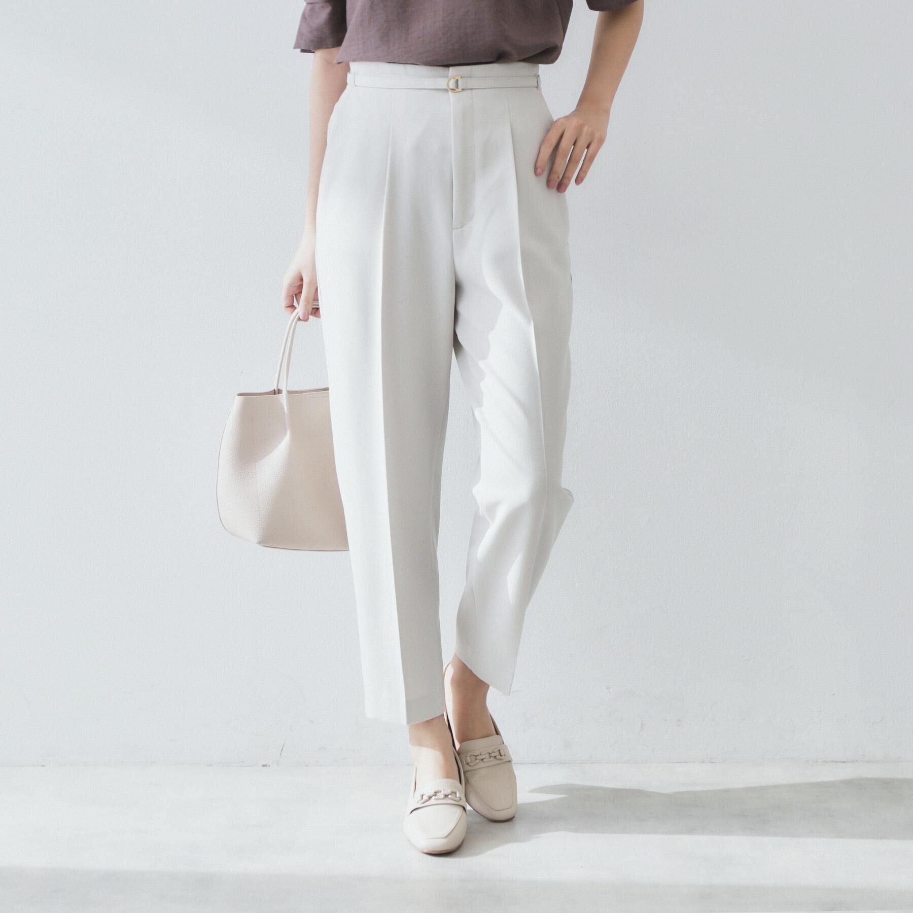 index「ストレッチテーパードパンツ【洗濯機洗い可/吸水速乾/防シワ】」|その他|