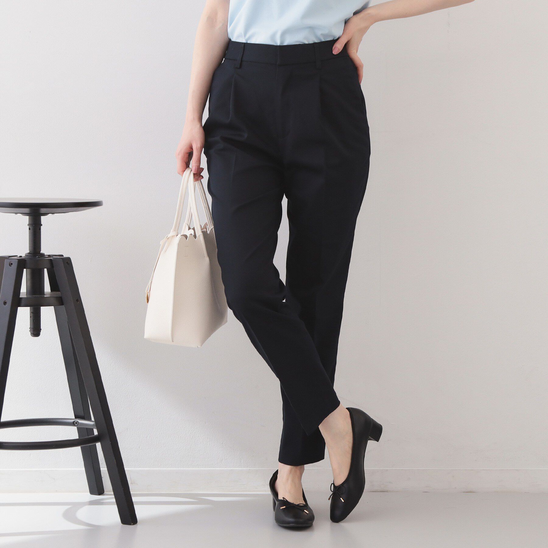 index「Everyday！テーパードパンツ【洗濯機OK/吸水速乾/接触冷感/透け防止】《XS～LL/6col」|その他|