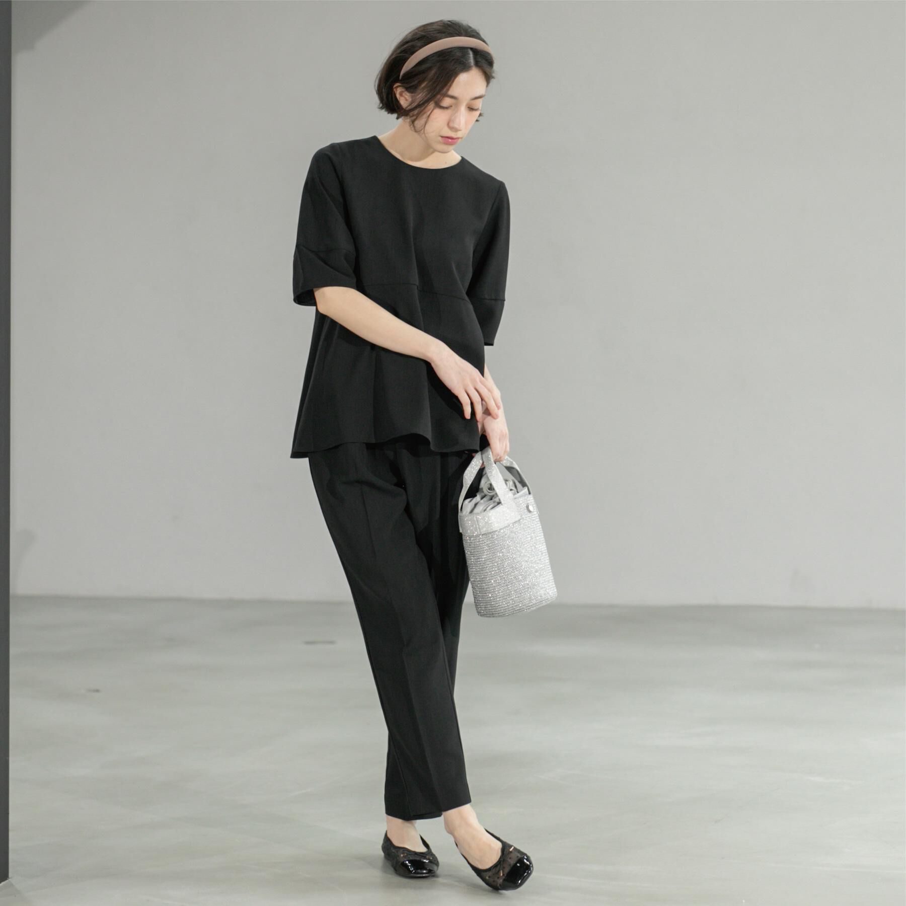 OPAQUE.CLIP「《6色展開/丈が選べる》美脚イージーテーパードパンツ/セットアップ対応【ストレッチ/洗濯機洗い可/防」|その他|