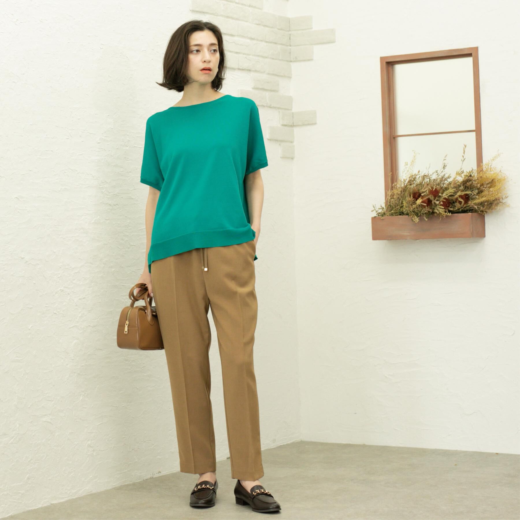 OPAQUE.CLIP「《丈が選べる/SS-LLサイズ》美脚ストレッチイージーテーパードパンツ/セットアップ対応【防シワ/洗」|その他|