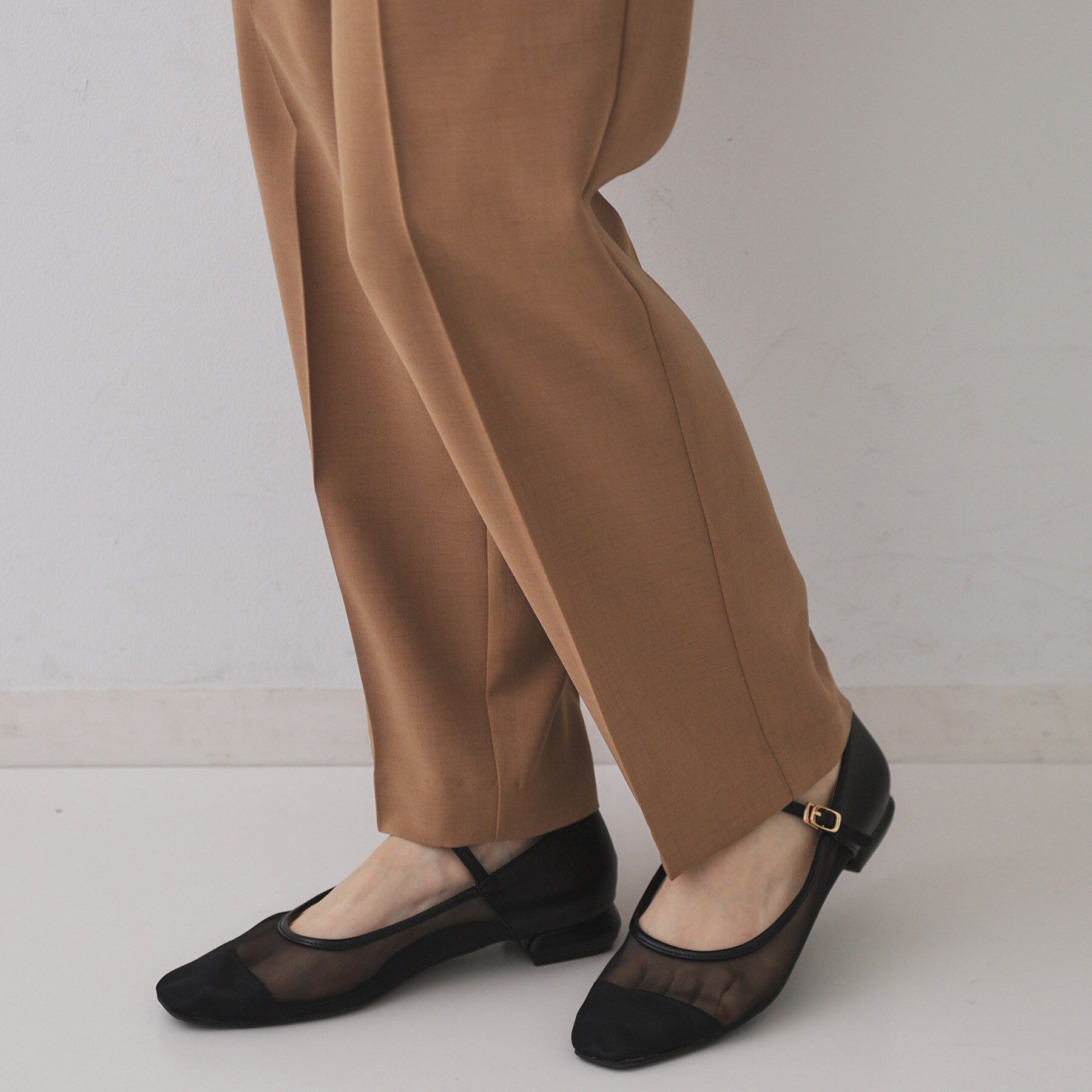 OPAQUE.CLIP「《丈が選べる/SS-LLサイズ》美脚ストレッチイージーテーパードパンツ/セットアップ対応【防シワ/洗」|その他|