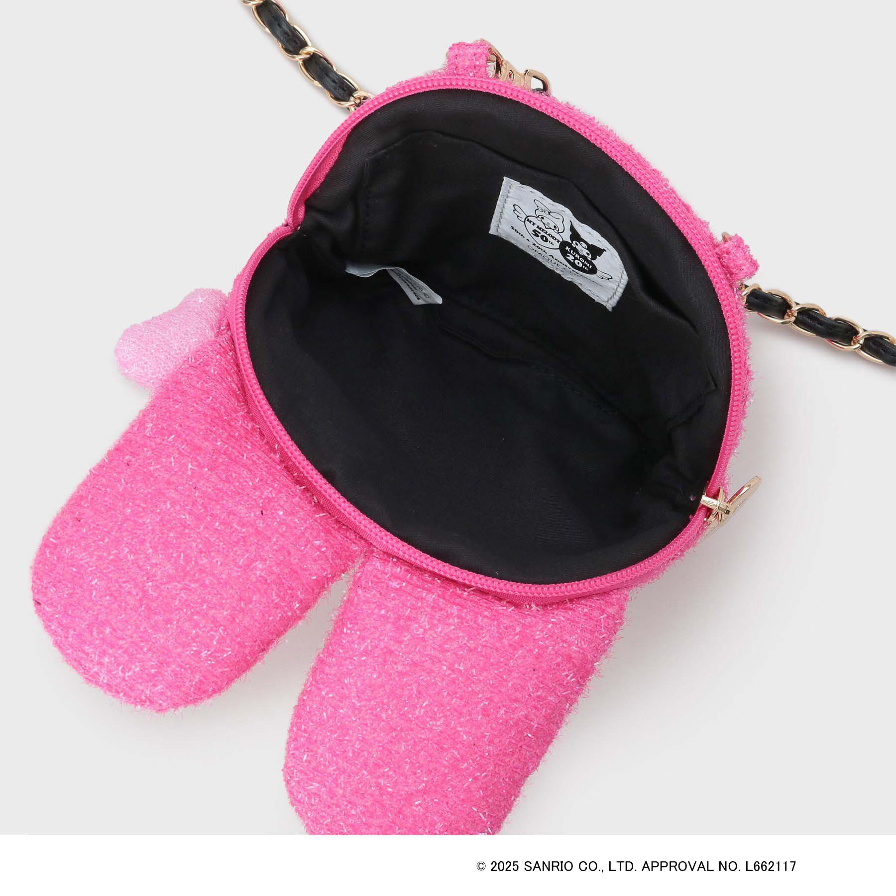 OPAQUE.CLIP「【マイメロディ】フェイス型2WAYキラキラミニショルダー」|ショルダー・メッセンジャー|