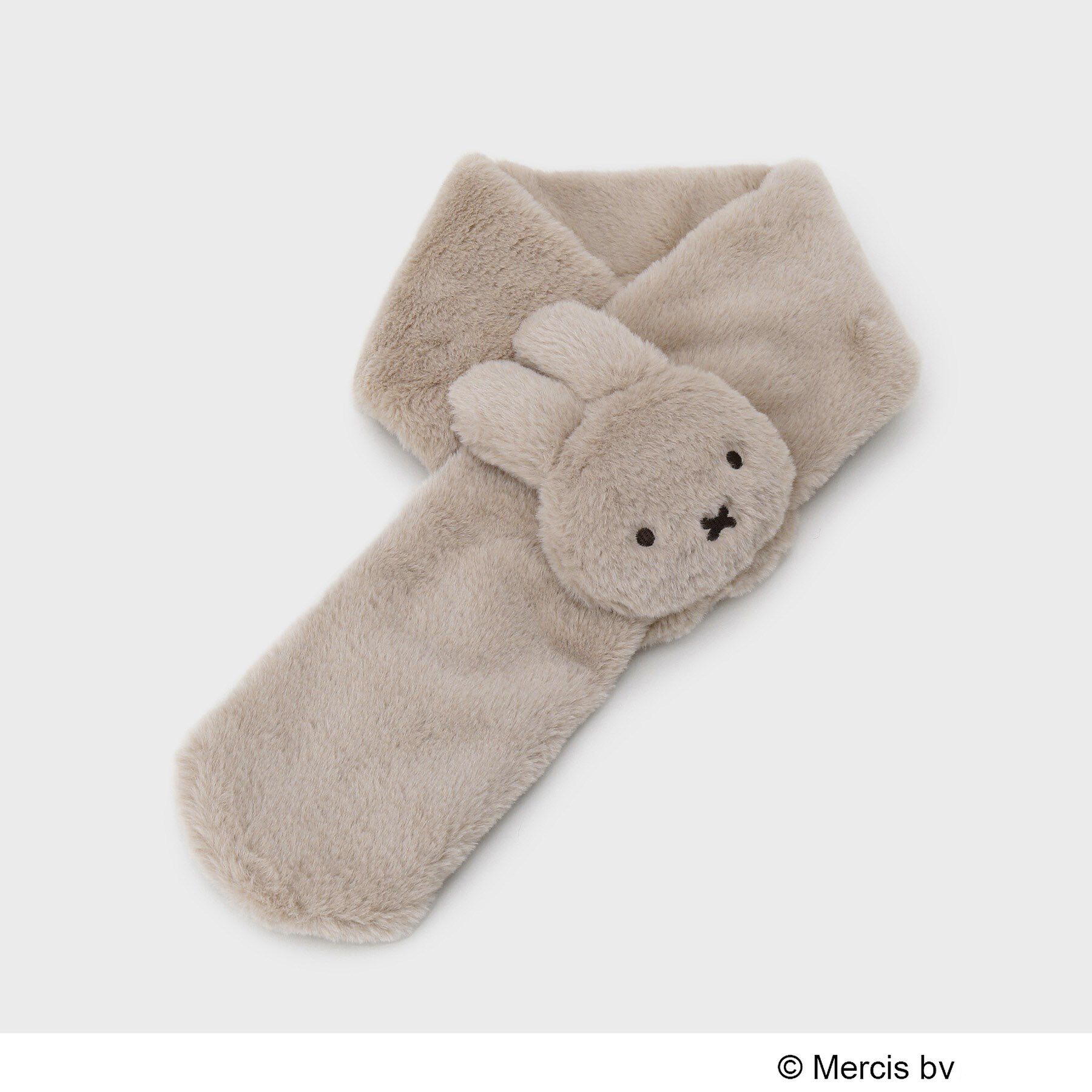 OPAQUE.CLIP「【コラボ】miffy ｘ OPAQUE.CLIP フェイクファーティペット」|ストール|ベージュ(052)