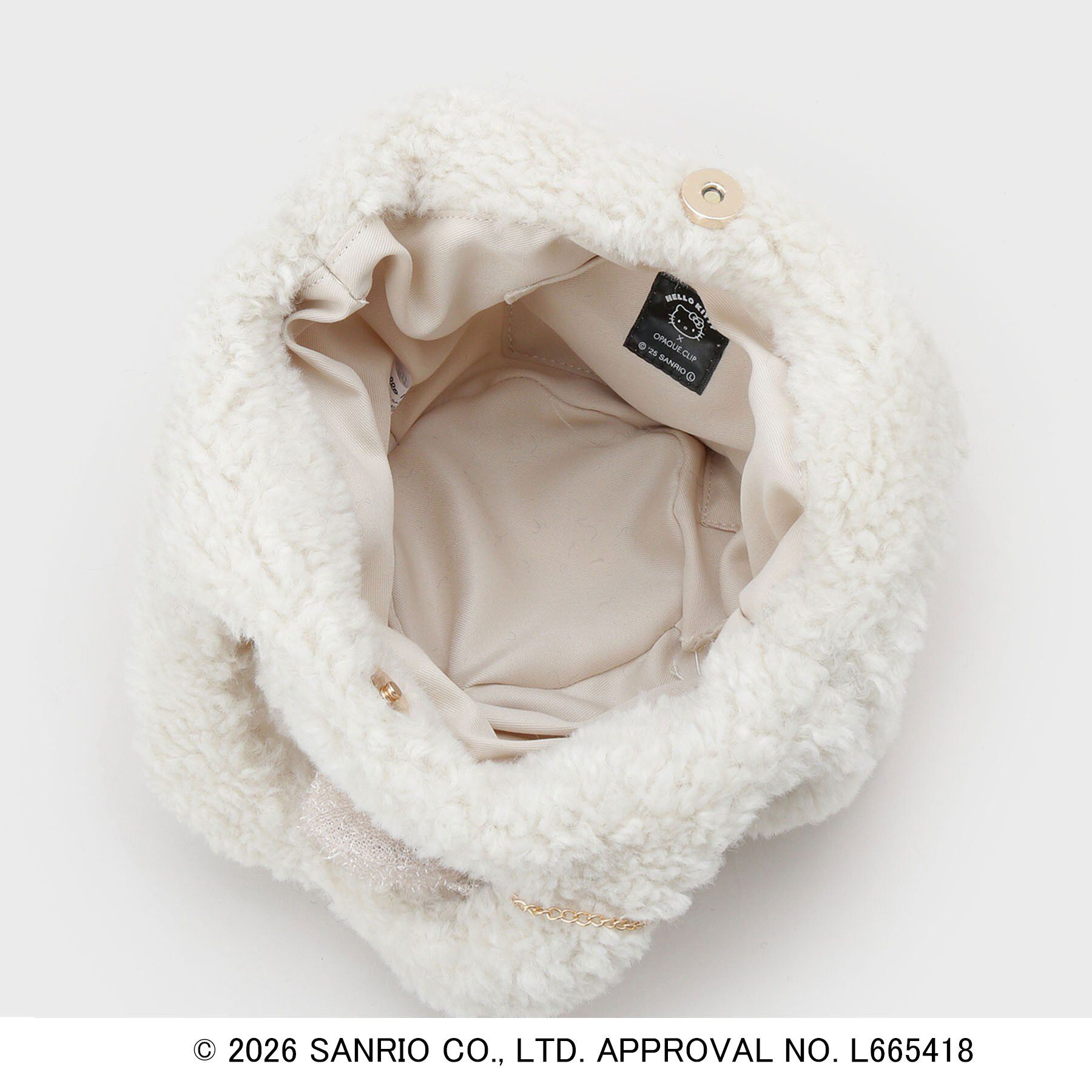 OPAQUE.CLIP「◆【ハローキティ】キラふわマルシェバッグ」|ハンドバッグ|