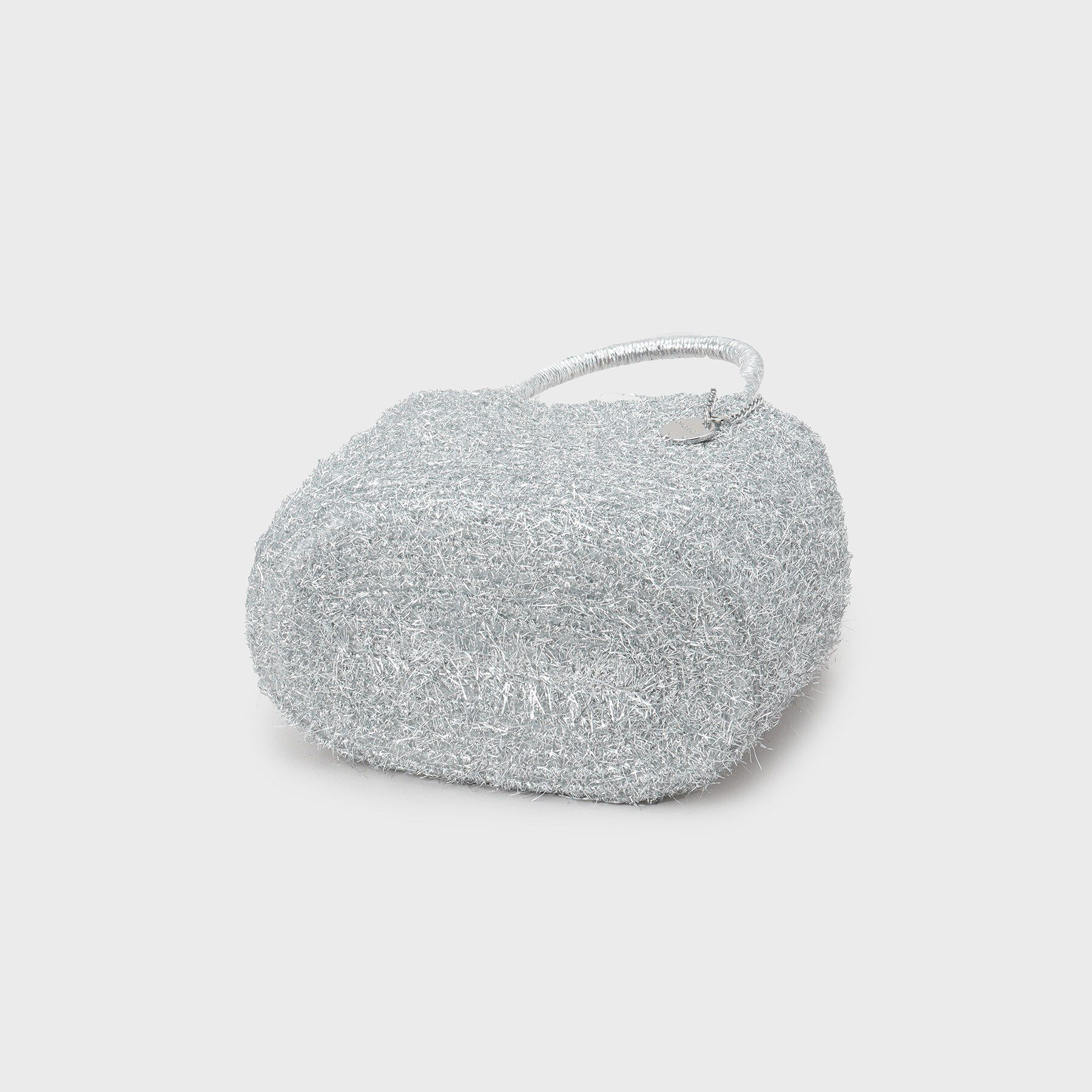 OPAQUE.CLIP「ラメバスケット調ミドルバッグ」|ハンドバッグ|