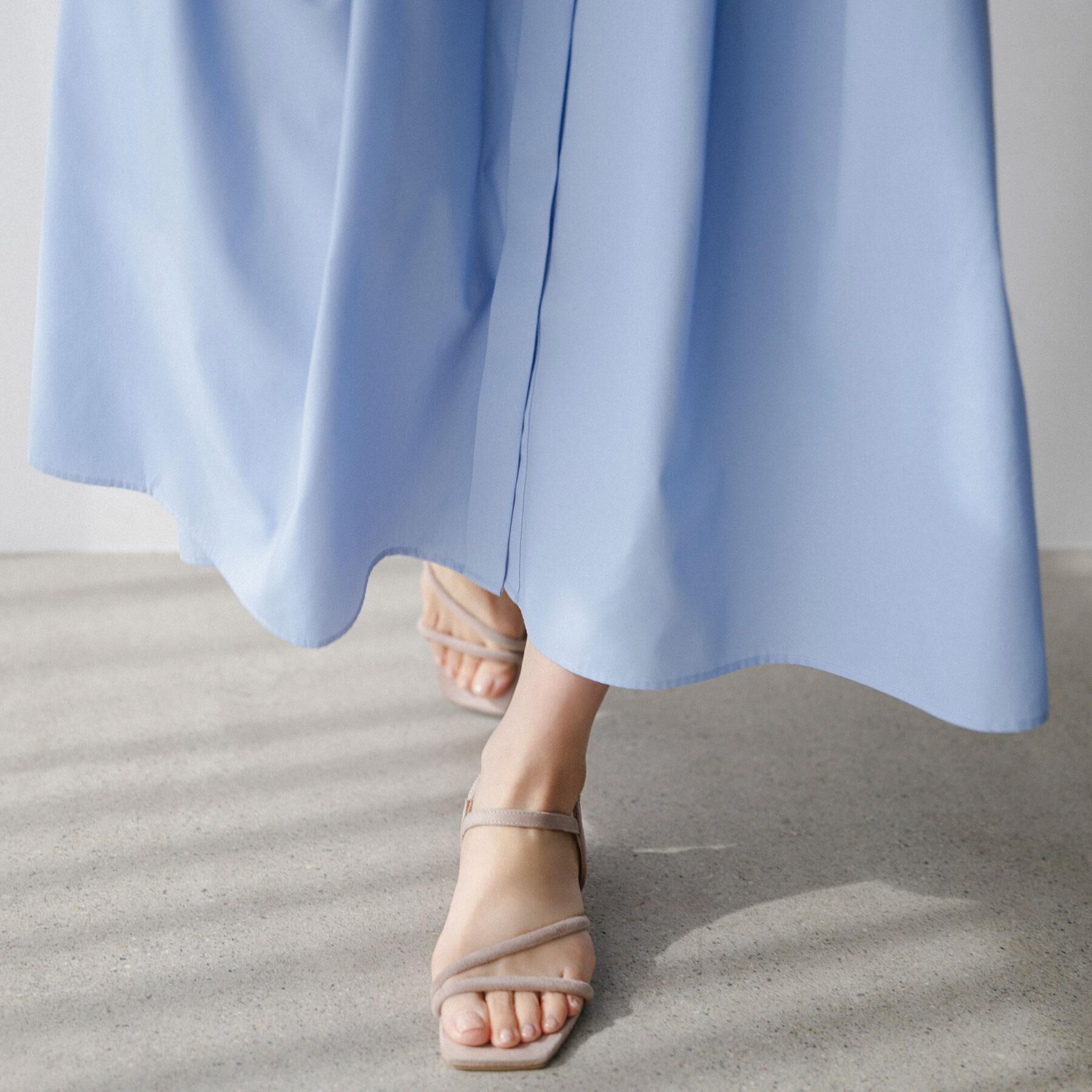 OPAQUE.CLIP「ワンタッチクロスデザインサンダル」|サンダル|