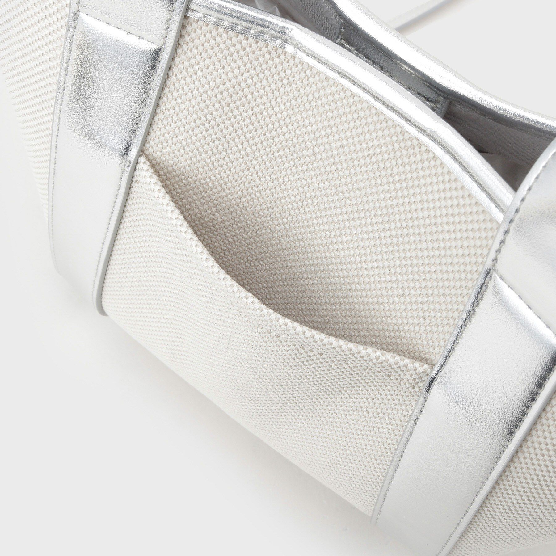 OPAQUE.CLIP「【2WAY】キャンバス&times;合皮コンビミドルトート」|トートバッグ|