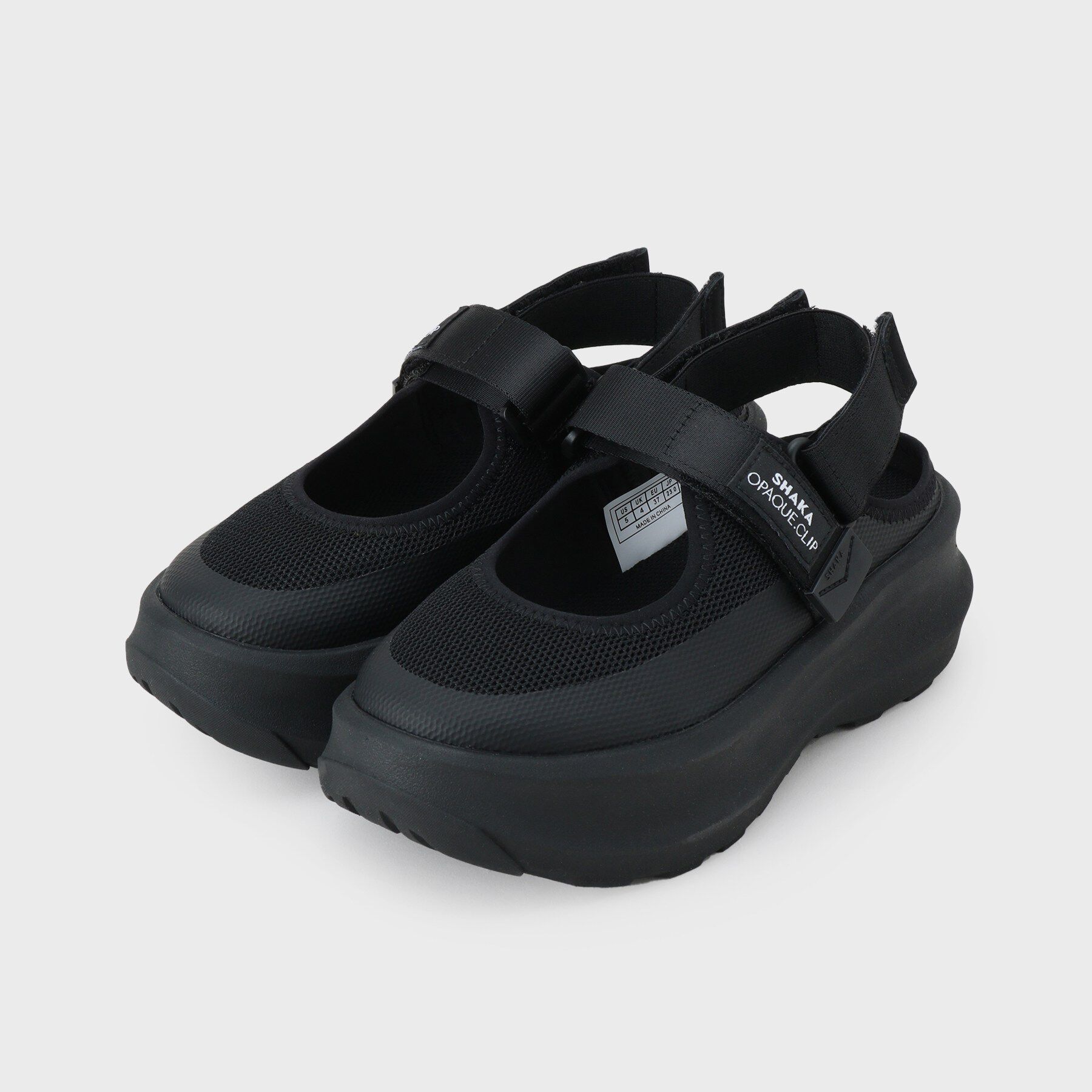 OPAQUE.CLIP「SHAKA メリージェーンサンダル」|サンダル|ブラック(019)