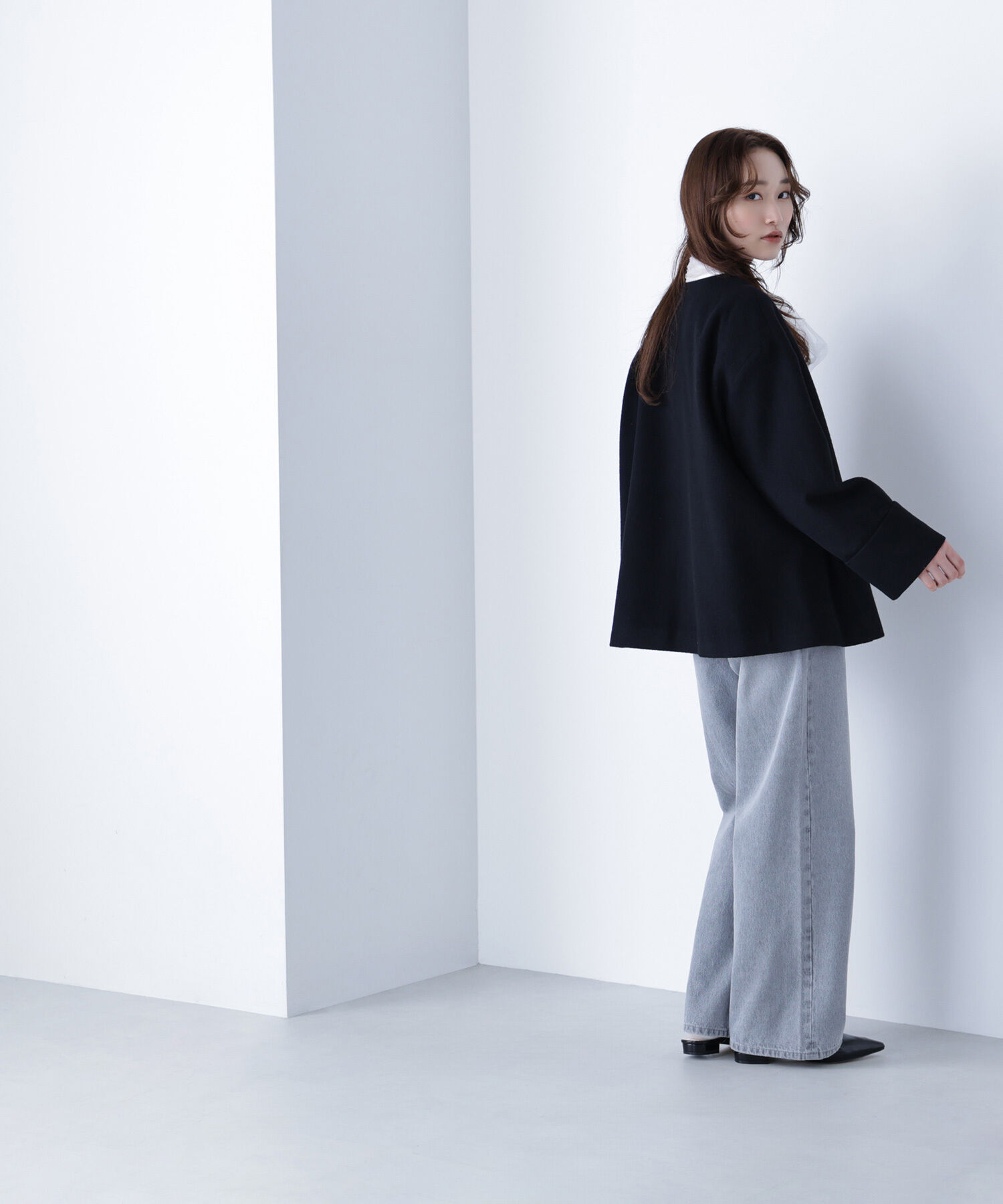  「毎日に&ldquo;ちょうどいい&rdquo;カシミヤ混コート」|ブルゾン・スタジャン|