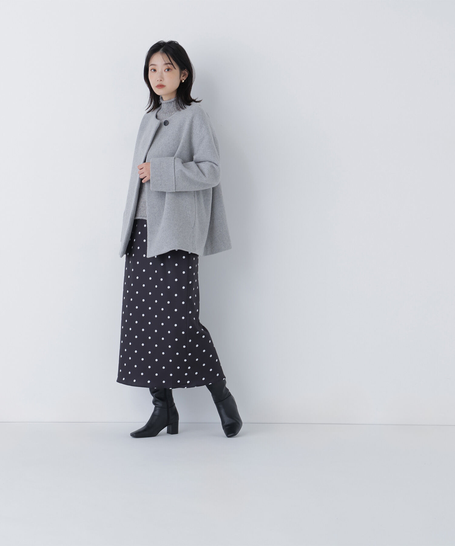  「毎日に&ldquo;ちょうどいい&rdquo;カシミヤ混コート」|ブルゾン・スタジャン|