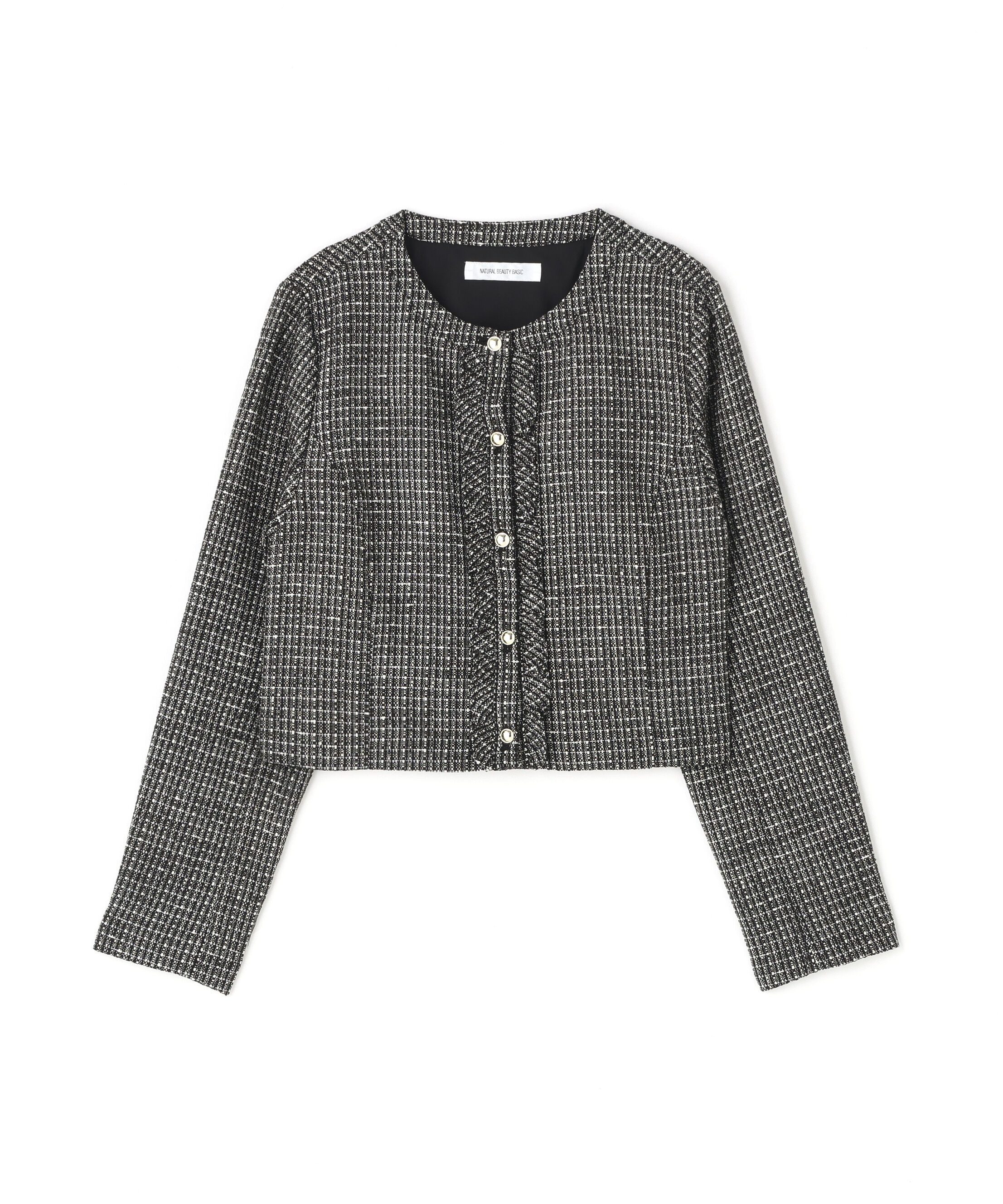  「スプリングツイード SETUP ジャケット」|ブルゾン・スタジャン|