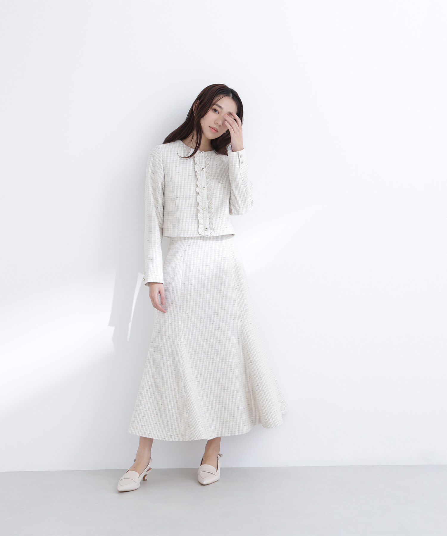  「スプリングツイード SETUP ジャケット」|ブルゾン・スタジャン|