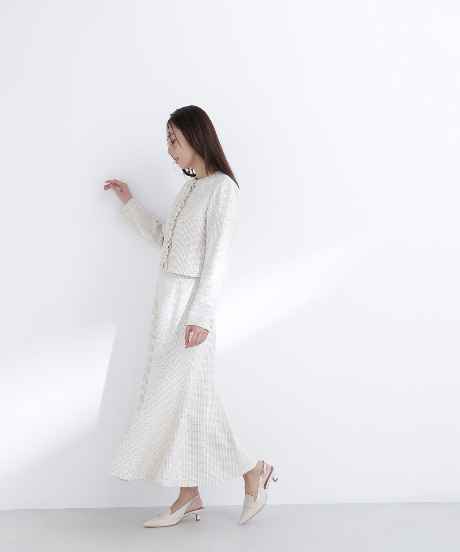  「スプリングツイード SETUP ジャケット」|ブルゾン・スタジャン|