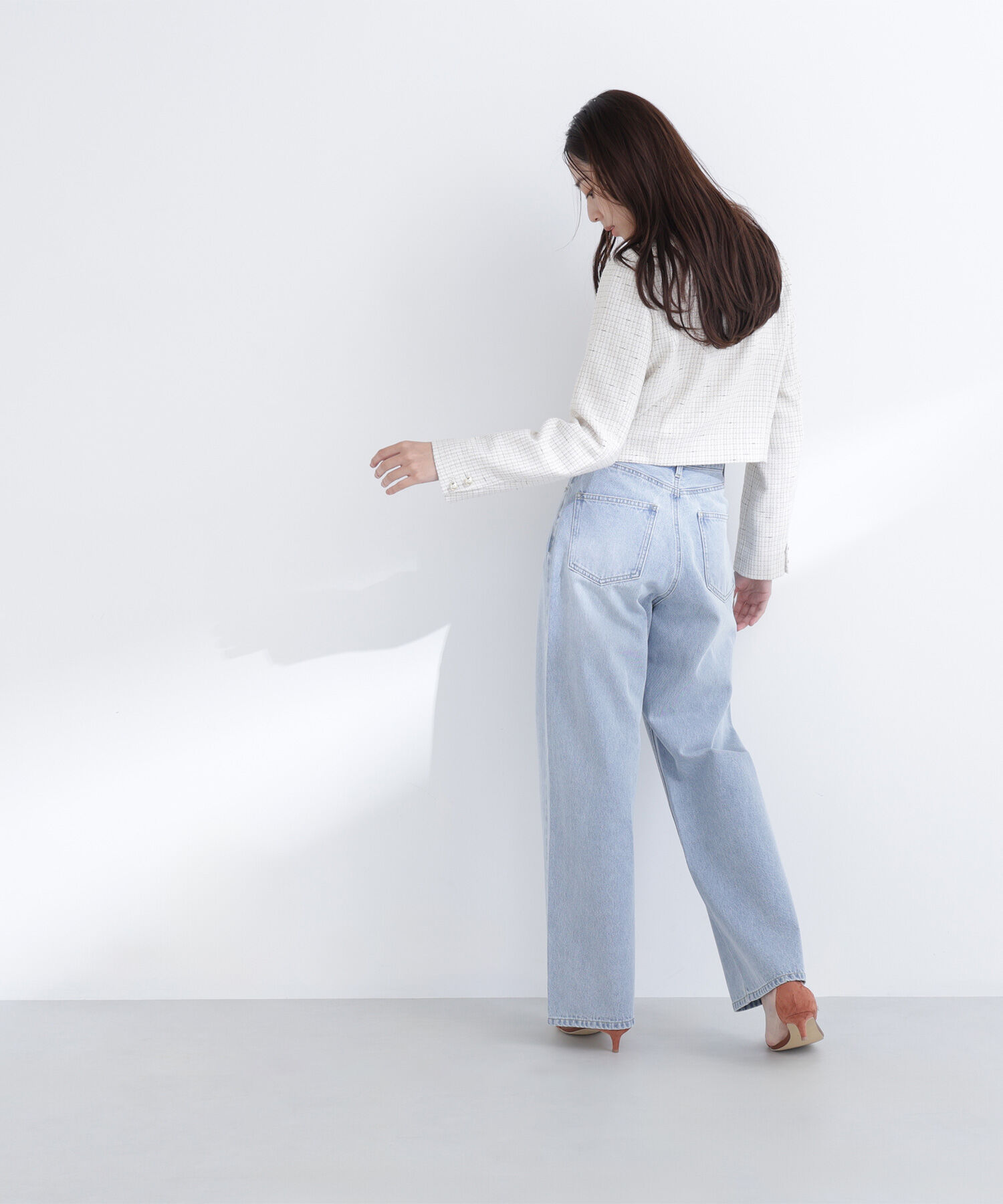  「スプリングツイード SETUP ジャケット」|ブルゾン・スタジャン|