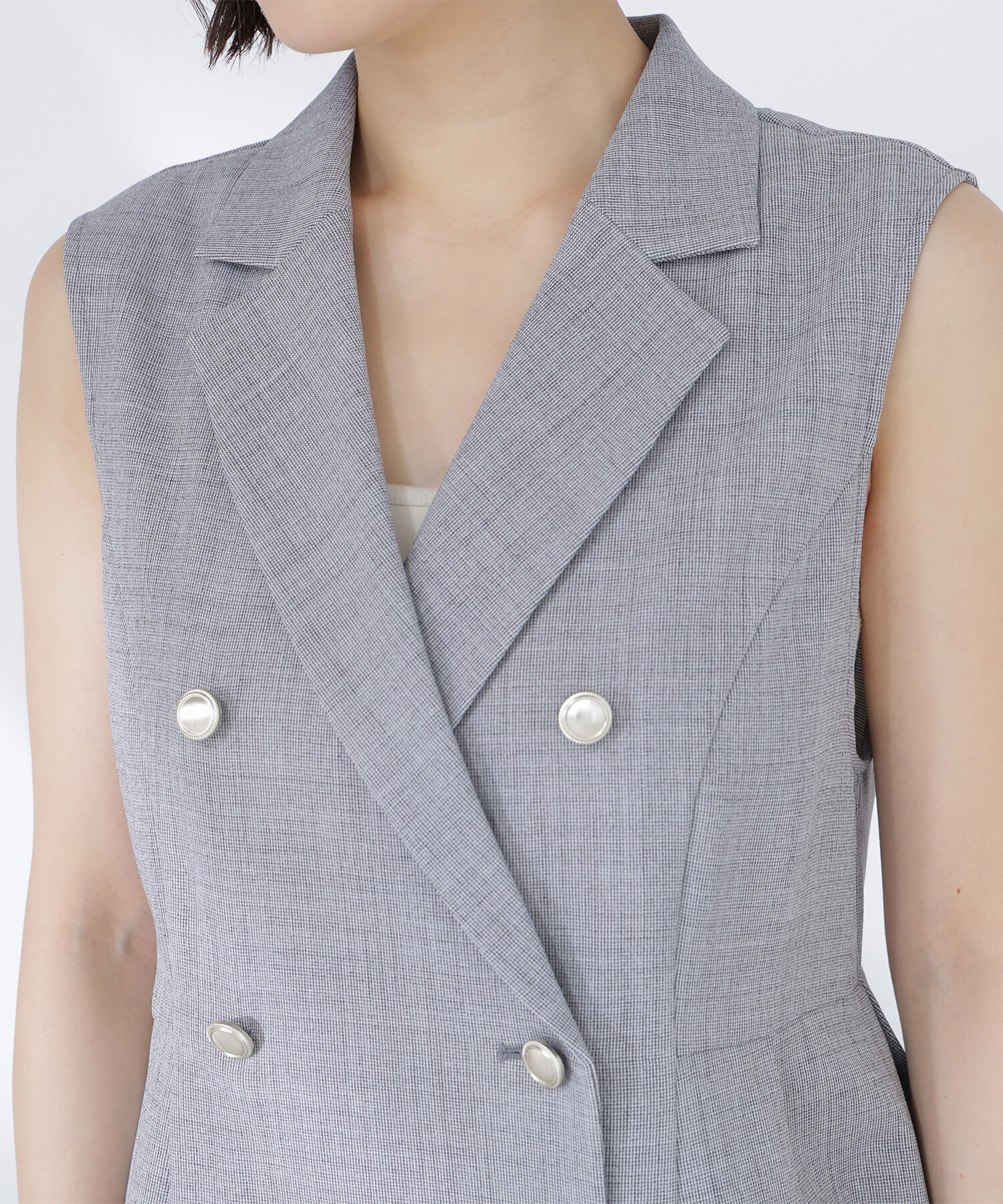  「ペプラムテーラードジレ」|ブルゾン・スタジャン|