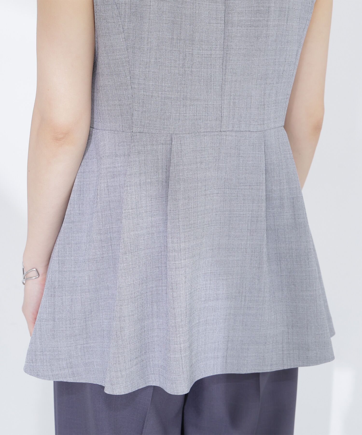  「ペプラムテーラードジレ」|ブルゾン・スタジャン|