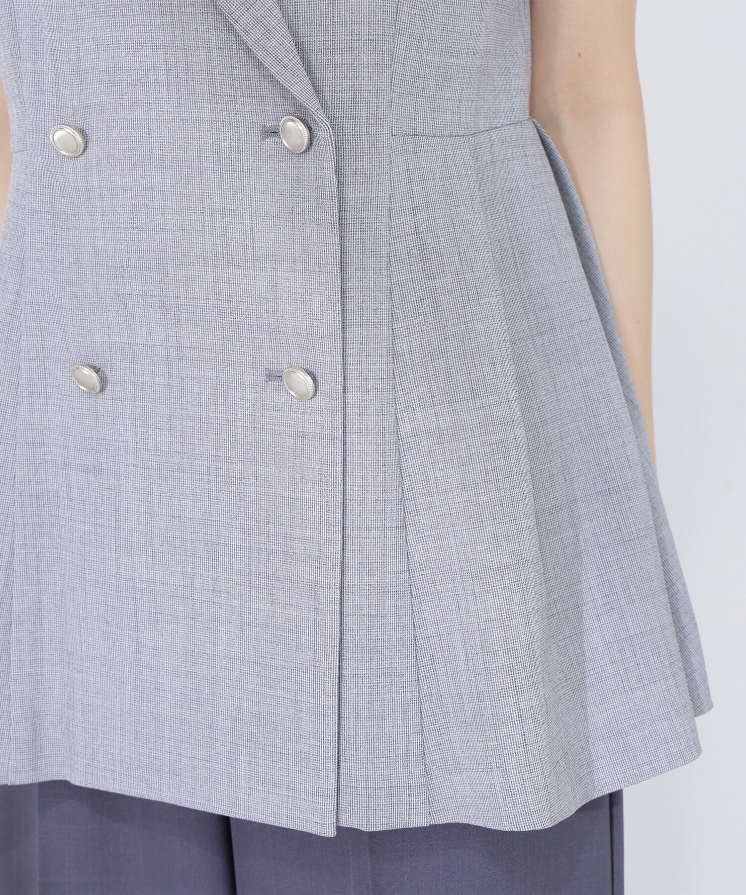  「ペプラムテーラードジレ」|ブルゾン・スタジャン|