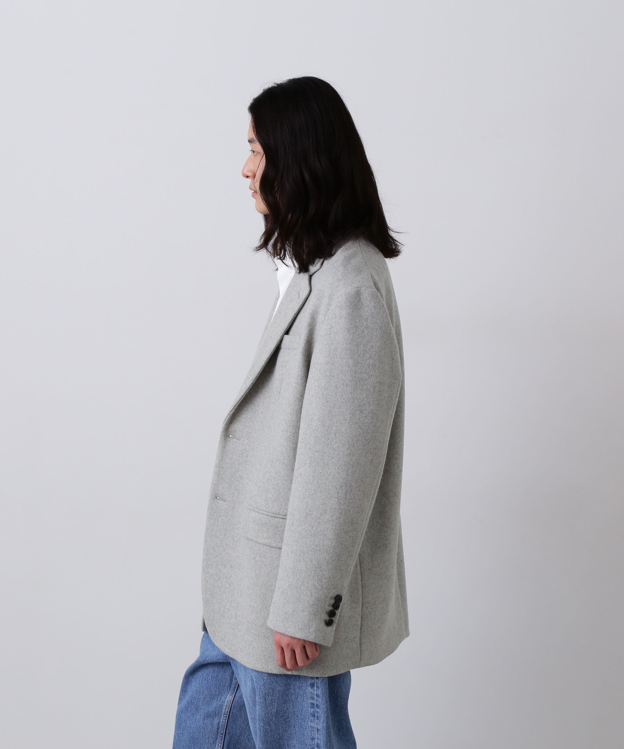 YLEVE 「YLEVE / NON MULESING WOOL OVERDYE MELTON JACKET」|その他|