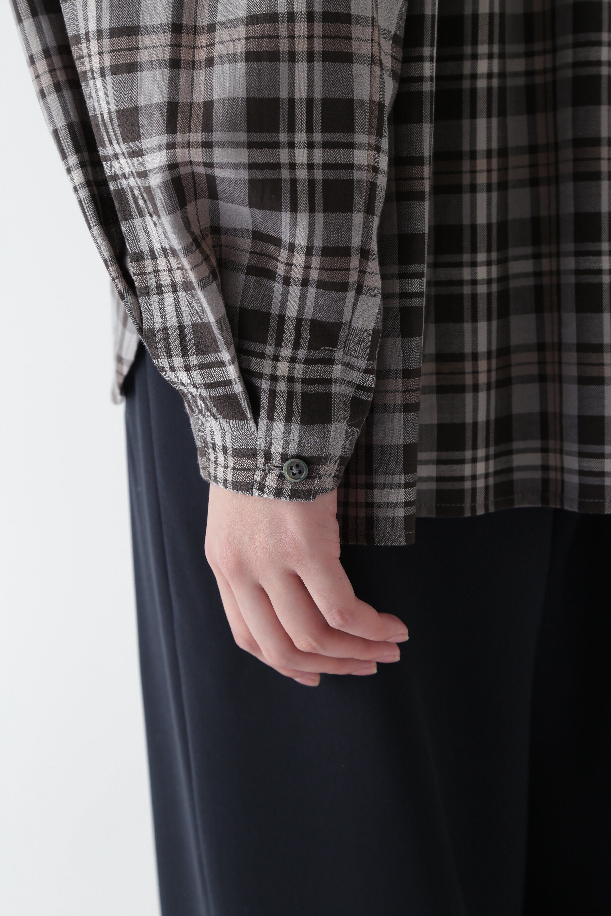  「◆オリジナルチェックシャツブラウス」|シャツ・ブラウス|