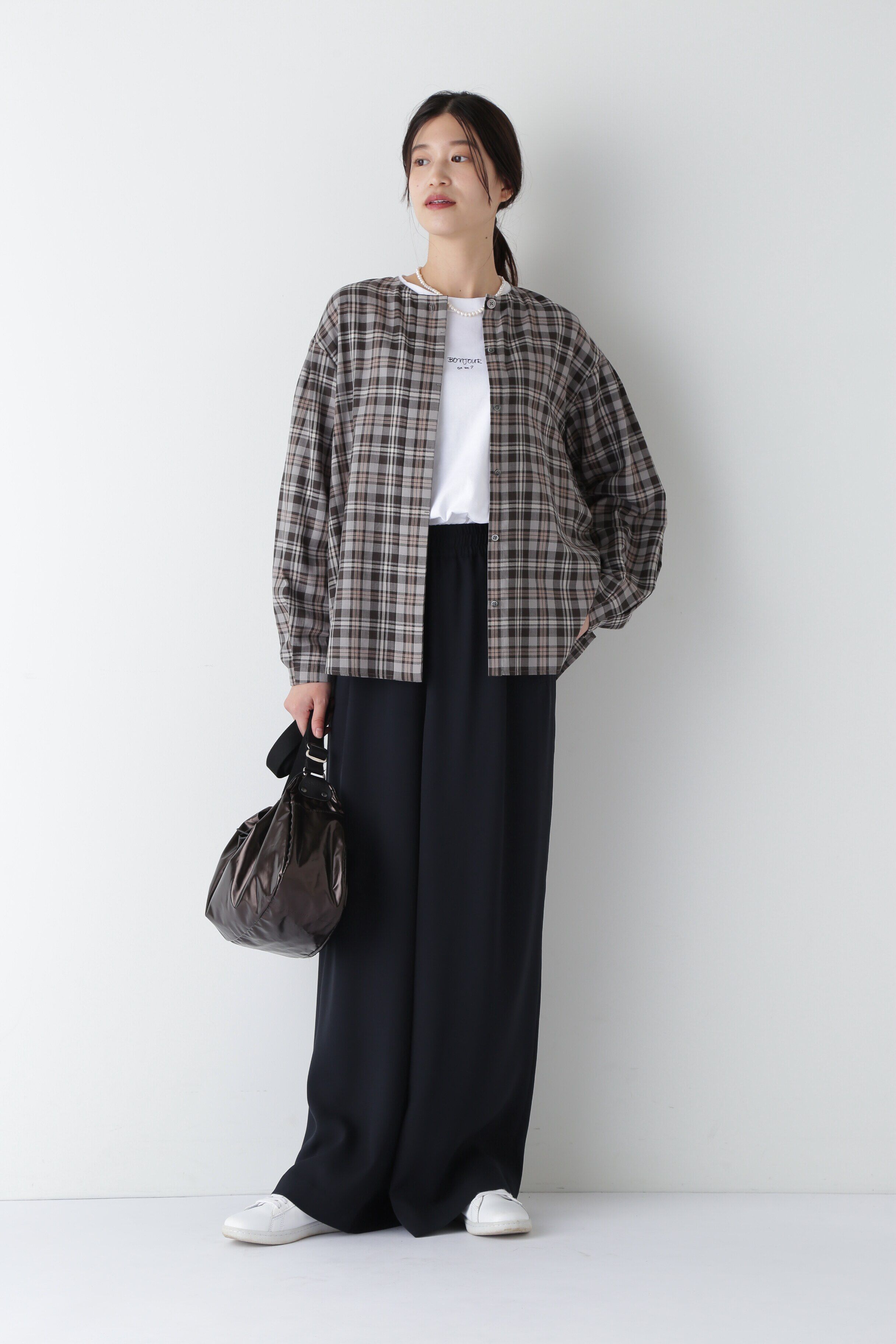  「◆オリジナルチェックシャツブラウス」|シャツ・ブラウス|