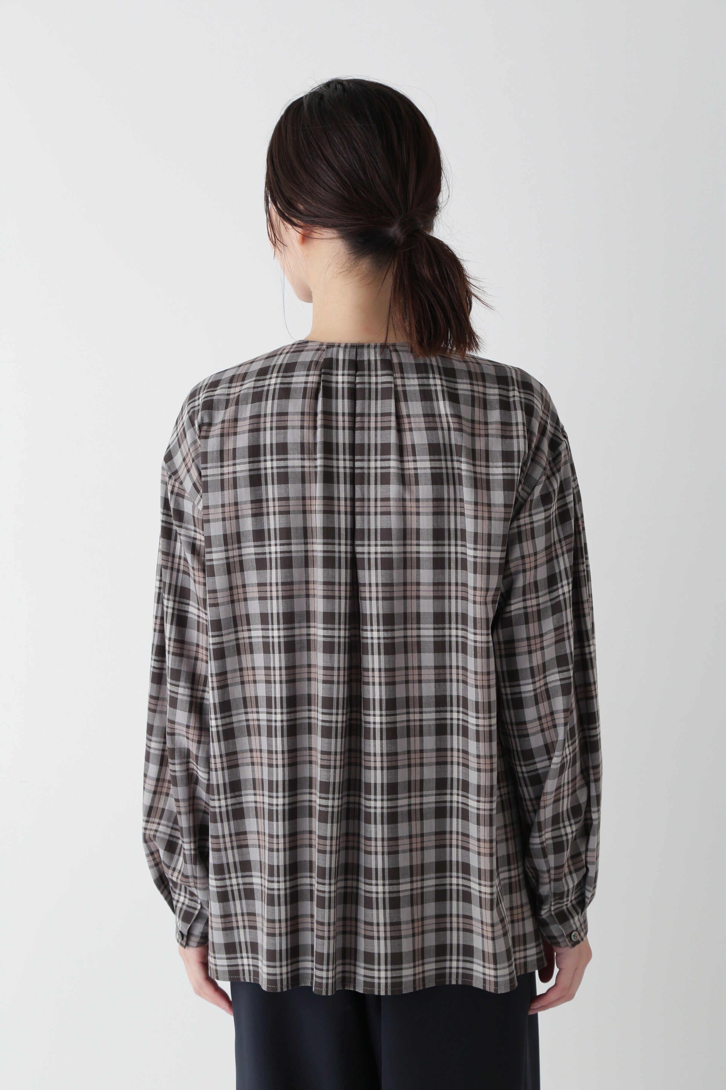  「◆オリジナルチェックシャツブラウス」|シャツ・ブラウス|