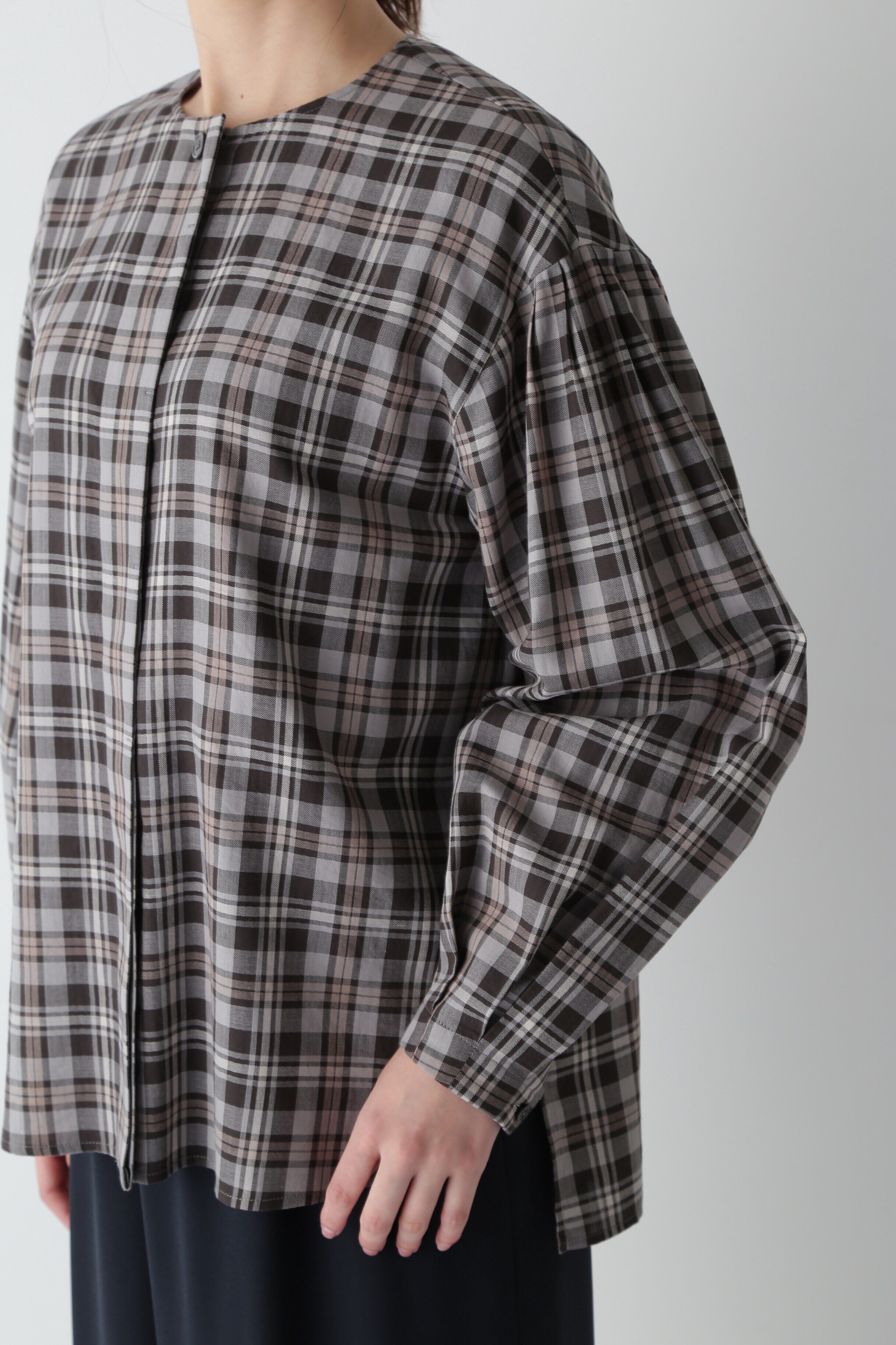  「◆オリジナルチェックシャツブラウス」|シャツ・ブラウス|