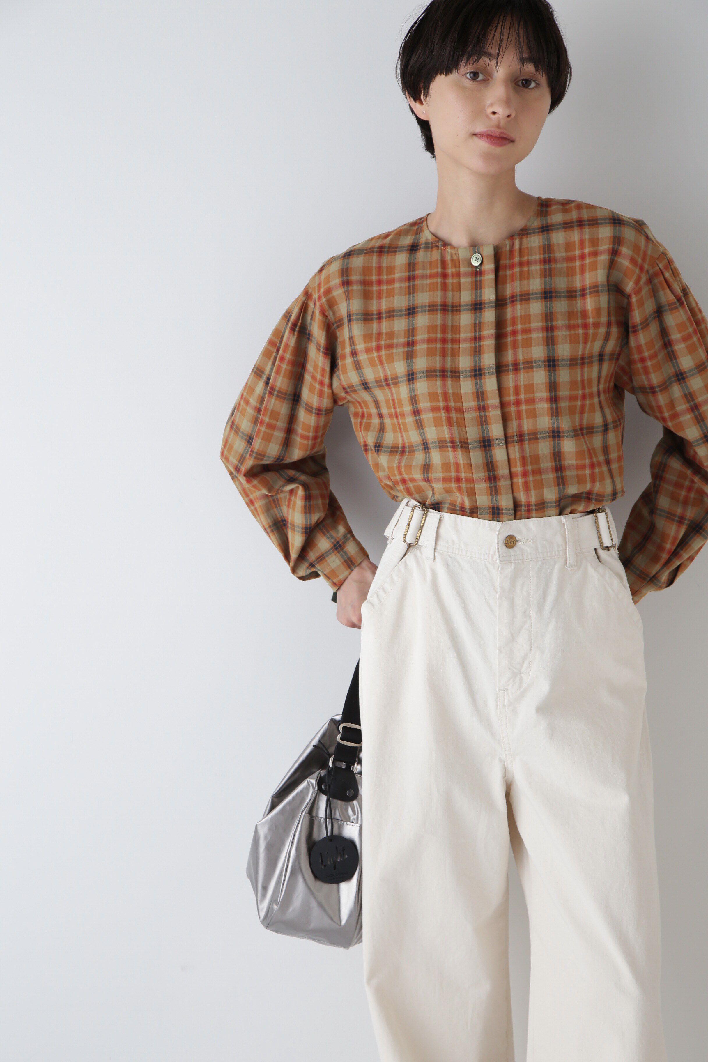  「◆オリジナルチェックシャツブラウス」|シャツ・ブラウス|