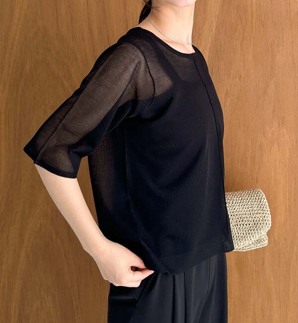 Doux archives「シアーニットアンサンブル」|カーディガン|