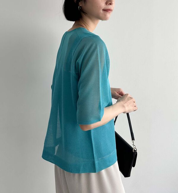 Doux archives「シアーニットアンサンブル」|カーディガン|