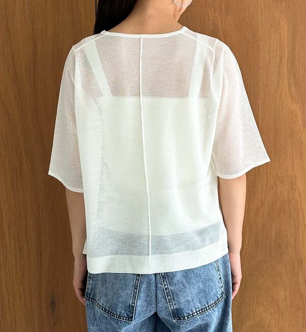 Doux archives「シアーニットアンサンブル」|カーディガン|