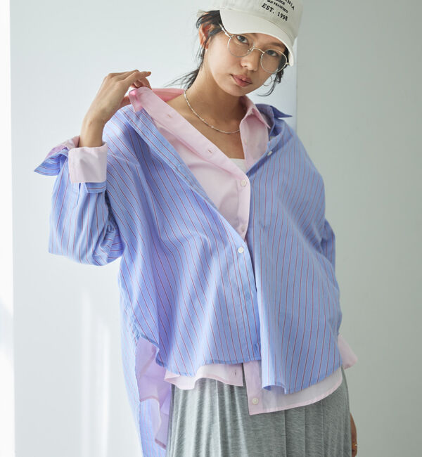 Doux archives「シアーボイル２ＷＡＹシャツ」|シャツ・ブラウス|