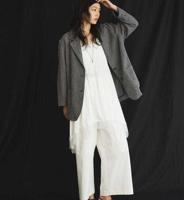 Doux archives「ヴィンテージサテンレースキャミ」|シャツ・ブラウス|