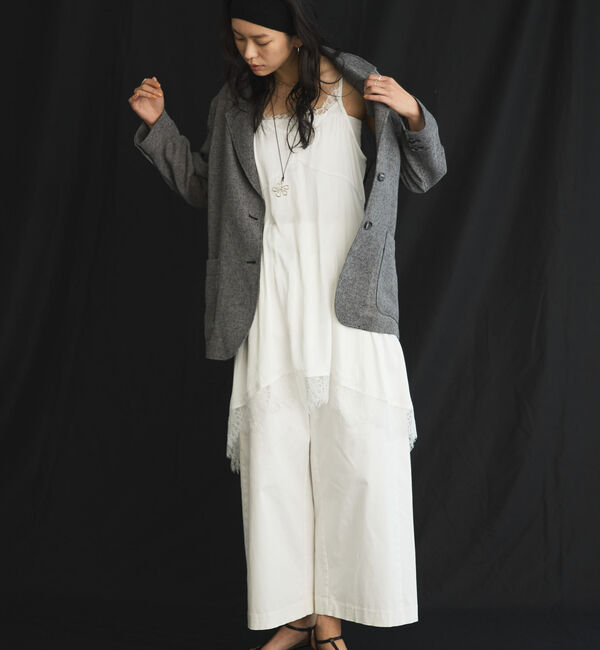 Doux archives「ヴィンテージサテンレースキャミ」|シャツ・ブラウス|