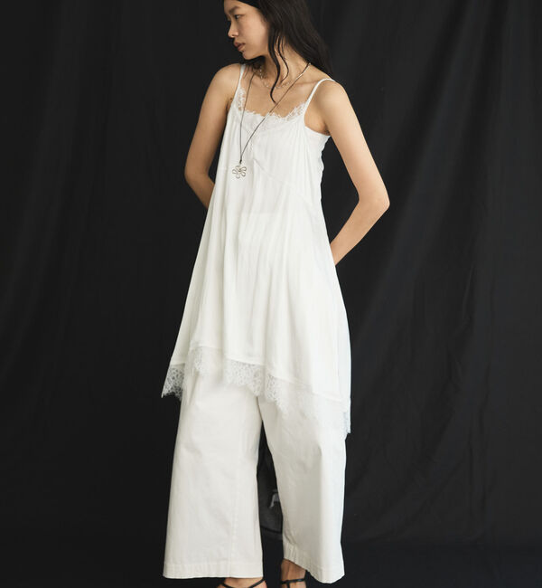 Doux archives「ヴィンテージサテンレースキャミ」|シャツ・ブラウス|