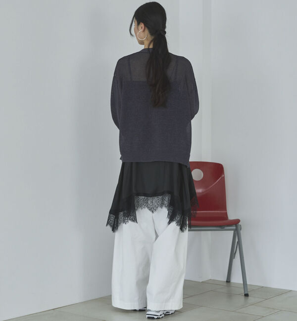 Doux archives「ヴィンテージサテンレースキャミ」|シャツ・ブラウス|