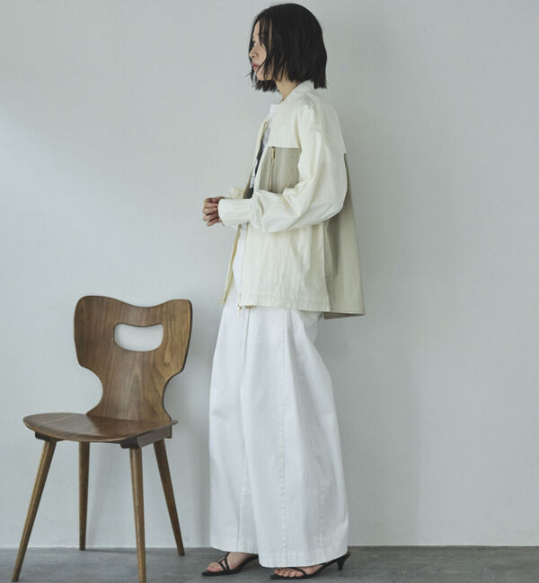 Doux archives「バックギャザーミドルMA-1」|ブルゾン・スタジャン|