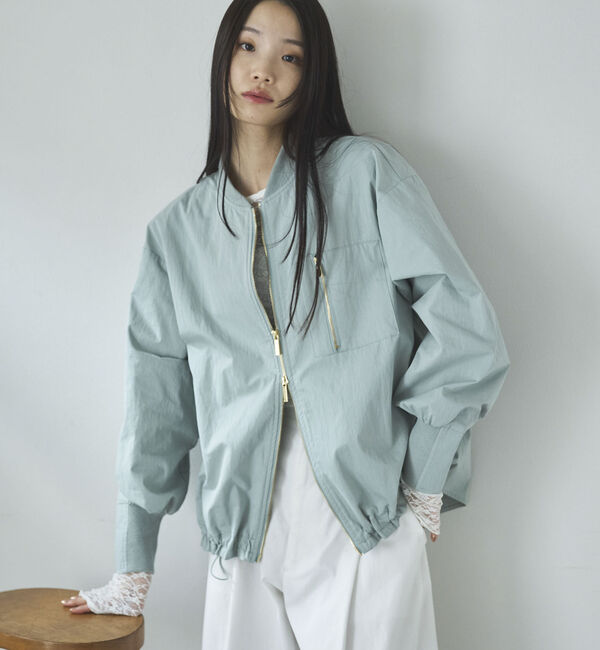 Doux archives「バックギャザーミドルMA-1」|ブルゾン・スタジャン|