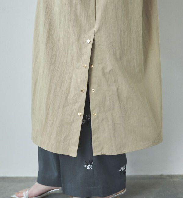 Doux archives「バックギャザーロングMA-1」|ブルゾン・スタジャン|