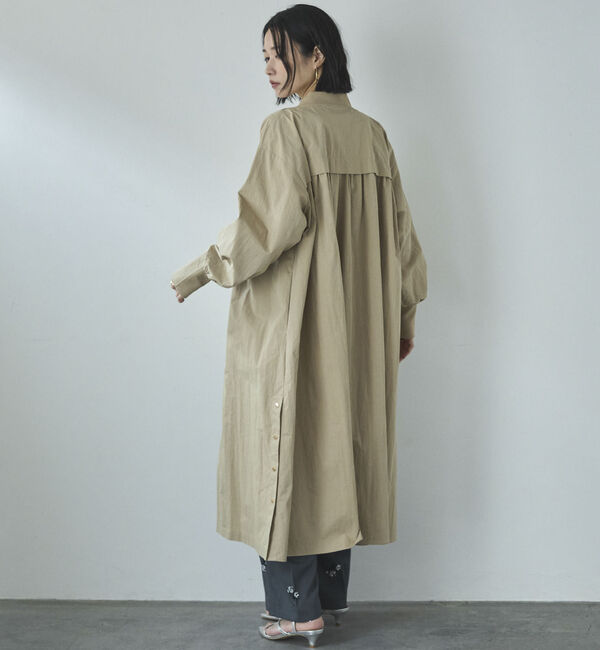 Doux archives「バックギャザーロングMA-1」|ブルゾン・スタジャン|