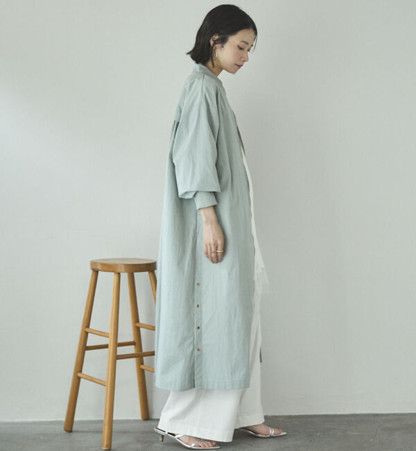 Doux archives「バックギャザーロングMA-1」|ブルゾン・スタジャン|