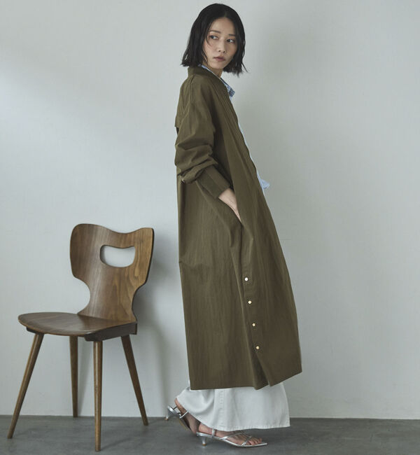 Doux archives「バックギャザーロングMA-1」|ブルゾン・スタジャン|