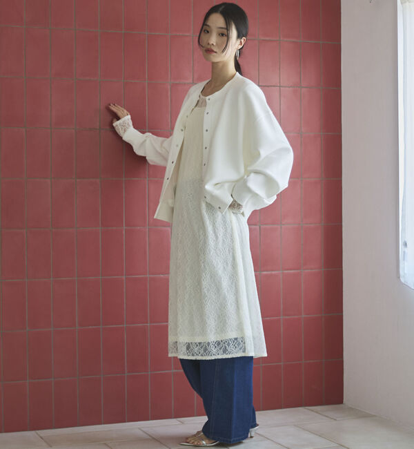 Doux archives「ボンディングスナップカーディガン」|Tシャツ・カットソー|