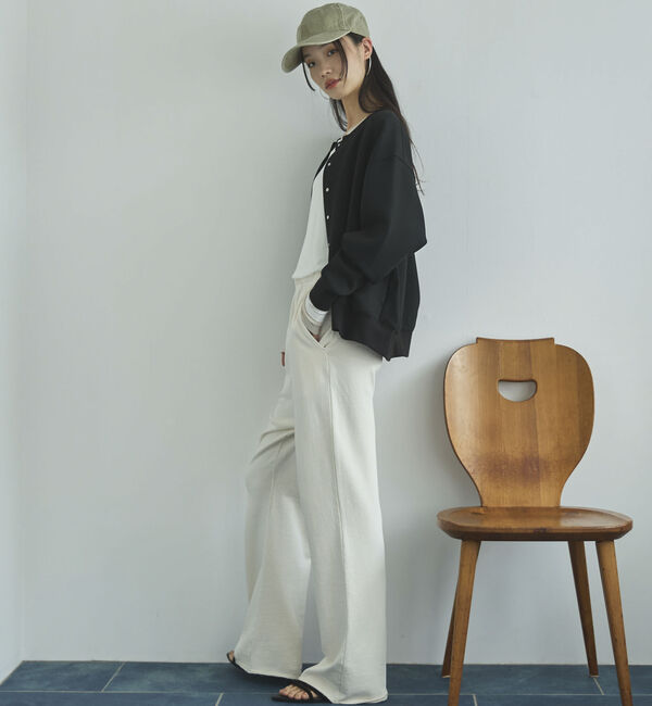 Doux archives「ボンディングスナップカーディガン」|Tシャツ・カットソー|