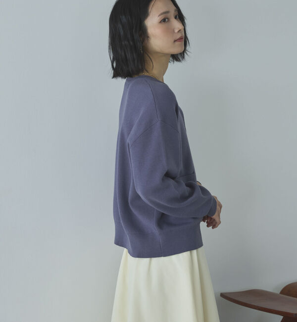 Doux archives「ニットジャケット」|カーディガン|