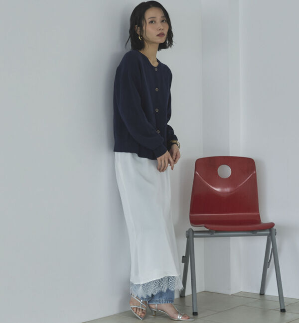 Doux archives「ニットジャケット」|カーディガン|