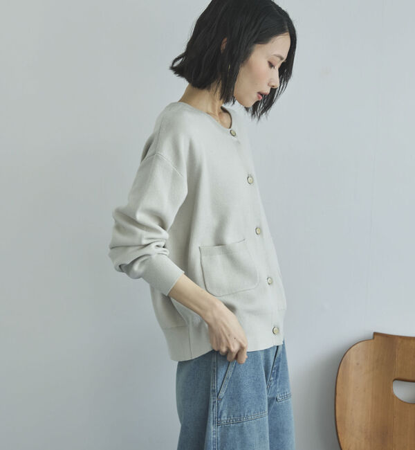 Doux archives「ニットジャケット」|カーディガン|