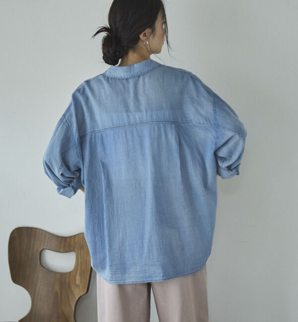 Doux archives「２ＷＡＹシアーデニムシャツ」|シャツ・ブラウス|