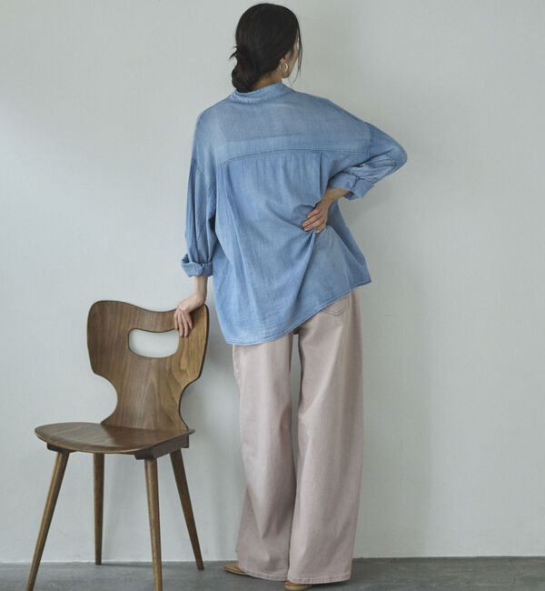 Doux archives「２ＷＡＹシアーデニムシャツ」|シャツ・ブラウス|